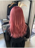 ピンクベージュ　ホワイトピンクサーモンピンク　コーラルピンク