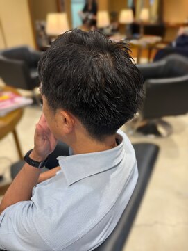 ユウヘアー 本山店(U Hair) スーツスタイル×メンズショート×爽やか