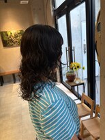 レジュアル(RESSUAL) ミディアムレイヤー しっかりパーマ