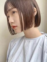 《＊ぱっつんボブ＊》かわいさ際立つ！王道ボブスタイル［ボブ/韓国/宇都宮］