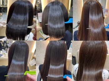 キャパ 秦野(CAPA)の写真/まっすぐシャキッとなり過ぎない、毛先まで自然なストレートに！
