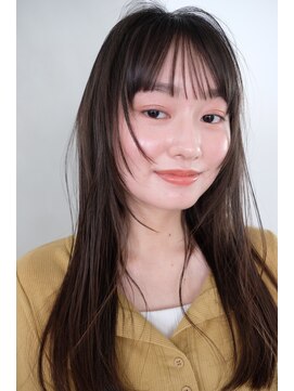 シア(SHEA gakugeidaigaku) 顔まわりニュアンスロングレイヤー