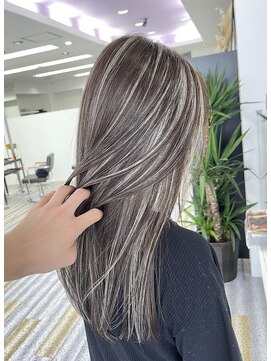 ストゥー(StueW.) コントラストハイライト53/髪質改善/バレイヤージュ/縮毛矯正