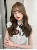 〔LICCA AMANE〕ブリーチなしダブルカラーヘーゼルベージュ