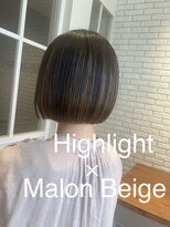 グッディ 岡山下中野店(GOOD-DAY)&nbsp;ボブ×ハイライトカラー