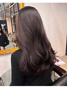 エル バイ ホーム(L by HOME) ほんのりラベンダーなチョコレートブラウンヘア