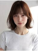 クラゲヘアー/小顔/ココアベージュ/オリーブグレー/水戸米沢