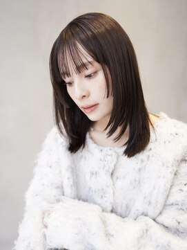 ニコ トウキョウ 渋谷(nico TOKYO) ボブレイヤーカット顔周りレイヤーウルフハッシュカット韓国