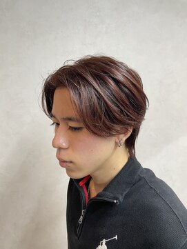 MEN’S HAIR/サーフカール/刈り上げセンターパート/千葉駅