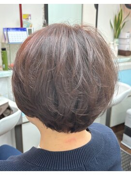 ふんわりショートスタイル