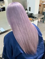 ラック 表参道(LUCK)&nbsp;ラベンダーピンク/パープル/レイヤーカット/ハイトーン