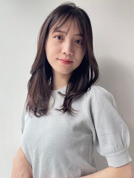 ケーツー エソラ池袋店(K-two) くびれロングヘア* セミロングヘア*前髪カット*顔周りレイヤー