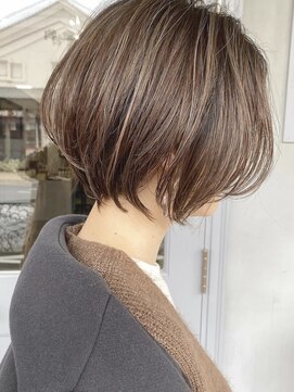 サン(SAN) 丸みショート/ナチュラルブラウン