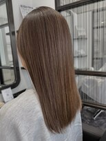 サロンドフィール 永山店(Salon de feel)&nbsp;ハイライトカラー/白髪ぼかし/ミルクティーベージュ/30代/40代