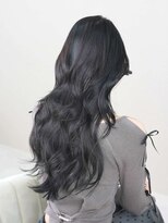 ニュウ(niw)&nbsp;金沢美容室／niw／金沢駅／こて巻き風デジタルパーマ／韓国巻き