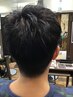【メンズ限定】シャンプーカット＋頭皮クレンジング（ホットorクール）￥4900
