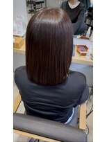 ローリーポーリークラウン(Roly Poly Clown)&nbsp;伸ばしかけでもまとまる縮毛矯正ボブ