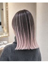 ビーヘアー 近鉄八尾店(Bee.hair)&nbsp;ラベンダーピンクバレイヤージュ