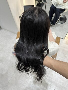 ジーナ 吉塚(Zina) 艶巻き 地毛風ダークグレージュ【福田れん】吉塚美容室 髪質改善