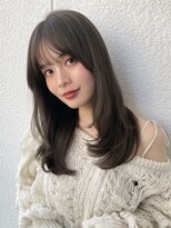 ベイルーム(BAYROOM by HONEY omotesando) レイヤーカット/グレージュ/顔まわりカット