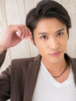 メンズヘア ビーセカンド 草加店(MENS HAIR B-2) 20代30代オールバック刈り上げない韓国ラウンドマッシュa1草加