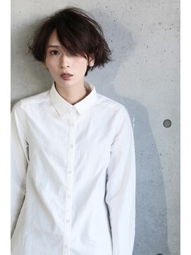 タグ(#tag) #前髪かきあげでもキマるマッシュショート☆