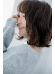 ＊LOREN＊2021年春夏人気No.1ボブ！小顔フェアリー抜け感ボブ