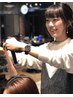 《RIE指名限定》韓国hairコース/カット＋カラー＋トリートメント