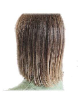 ラフヘアー(LAF hair) グレージュ☆グラデーション