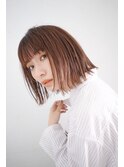 クールな外ハネボブ タッセルボブ