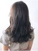 モカアッシュ_ピンクベージュボブルフクールショート_ba307484