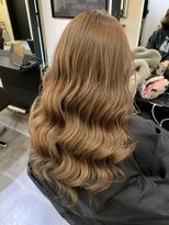 サロンドミルク 溝の口店(salon de MiLK) 20代30代40代/大人可愛い外巻きベージュ!