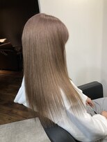 ラフ 難波店(LAFF)&nbsp;#黒髪#ボブルフ#ネビージュ#小顔#ワンレン