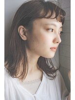 エマ 谷山店(EMMA)&nbsp;ブランジュ  耳かけ ルーズ 無造作 セミディ ベージュカラー