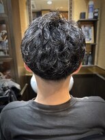 ヒロギンザバーバーショップ 大宮店(HIRO GINZA BARBER SHOP)&nbsp;ナチュラルパーマ　大宮