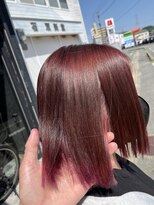 アローズ 荒尾店(arose)&nbsp;レッドカラー+髪質改善トリートメント
