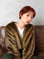 ラフィス ヘアーコロナ 河原町店(La fith hair corona) 【La fith】丸みショート×レッドブラウン