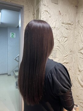 ロッソバイアルター 鎌取(ROSSO by aL-ter) 【切りっぱなしボブ/美髪/ピンクブラウン】千葉香奈