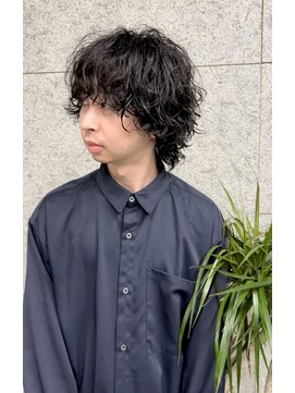 ウィールールピヴォクロス(WE RULE pivot cross) ウルフグランジパーマ