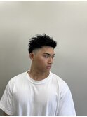 アップバングショート