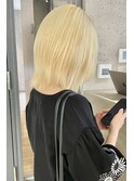 ブロンドヘア髪質改善【大阪】【梅田】