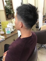 コアフィールフィス(COIFFURE fils)&nbsp;【見附　今町】似合わせフェードカット　黒髪　刈り上げ