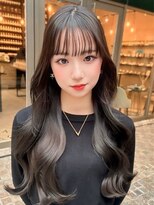 クム(kumu)&nbsp;【kumu】 顔周りカット/艶カラー/栄/名古屋