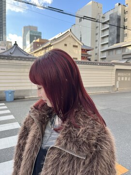 リジー(Litzy) 赤カラー/TOKIOトリートメント