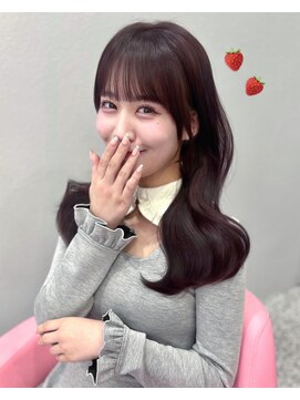 ボタン シブヤ(VOTAN SHIBUYA) ピンク/レイヤー/カラー/カット/韓国/渋谷