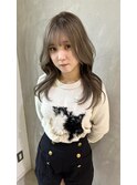 YOKE ベージュミルクティーベージュブリーチカラー