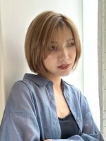 キートスバイガーランド (Kiitos by Garland) 大人可愛い小顔ショートボブ/ベージュカラー/吉祥寺