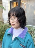 ボブパーマ/くるくるパーマ/ショートパーマ/ウルフパーマ