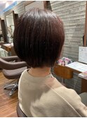 前下がりボブ