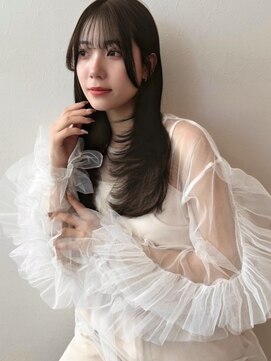 ユーフォリア 青山(Euphoria) 【担当きょうこ】大人美人ハイレイヤー小顔カット/透明感カラー